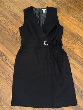 sequin blazer dress h&m Ladies - Black Embellished V-Neck Dress - Size: XS